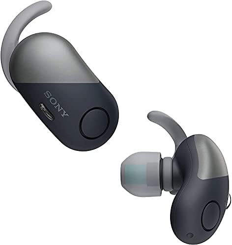 Sony Gerçek Kablosuz Bluetooth Kulak İçi Kulaklıklar: Gürültü Önleyici Spor Egzersiz Kulak Tomurcukları-Kablosuz,