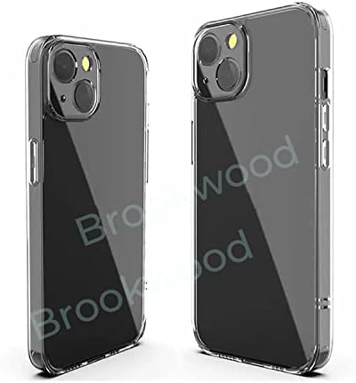 BrookTech iPhone için kılıf 14 Pro Max telefon kılıfı | Kristal Şeffaf Şeffaf TPU Silikon iPhone 14 Pro Max Durumda