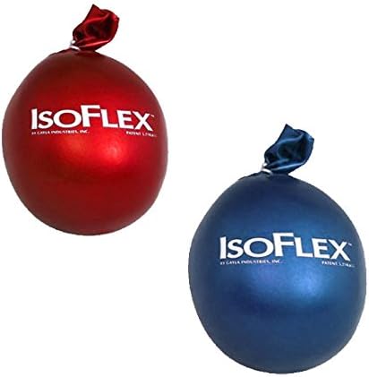 Isoflex Yurtsever Kırmızı ve Mavi 2'li Set Stres Topu El Masaj Aleti