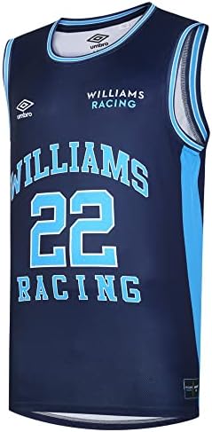 Williams Yarış F1 2022 Erkekler Sınırlı Sayıda Miami GP Basketbol Forması