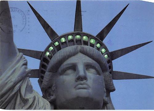Özgürlük Anıtı, New York Kartpostalı
