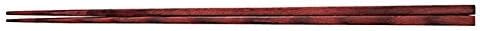 Fukui Craft 5-1154-3 Yemek Çubukları, Ekstra İnce Yemek Çubukları, Kırmızı (Kırmızı), 9,3 x 2,0 x 2,0 inç (23,5 x