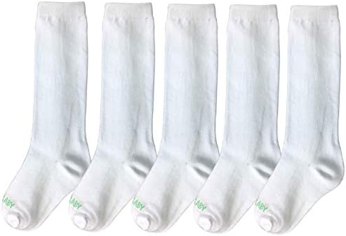 AFO Bebek Çorapları, Diz Boyu - 5'li Paket, Pediatrik Afo'lar, smo'lar ve Ayak Destekleri için İdeal