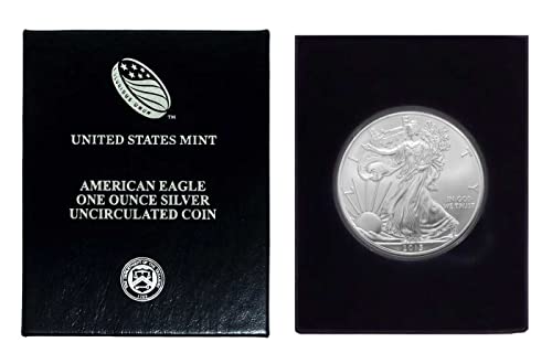 2013-Amerikan Gümüş Kartalı, Orijinallik Sertifikamızla birlikte Plastik Hava Tite ve Hediye Kutusunda Dolar ABD Darphanesi