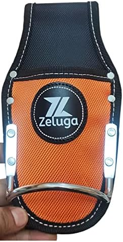Çekiç Tutuculu Zeluga ZL231 Naylon Pro Dinamik Yardımcı Tutucu, 3 inç'e uyar. Kemerler, Turuncu / Siyah