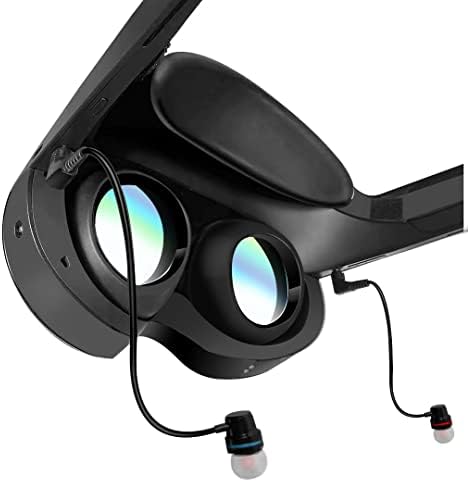 Küresel Küme VR Stereo Kulaklıklar Meta Quest Pro için Özel Olarak Üretilmiş Kulak İçi Kulaklıklar, Özel Kısa Uzunlukta