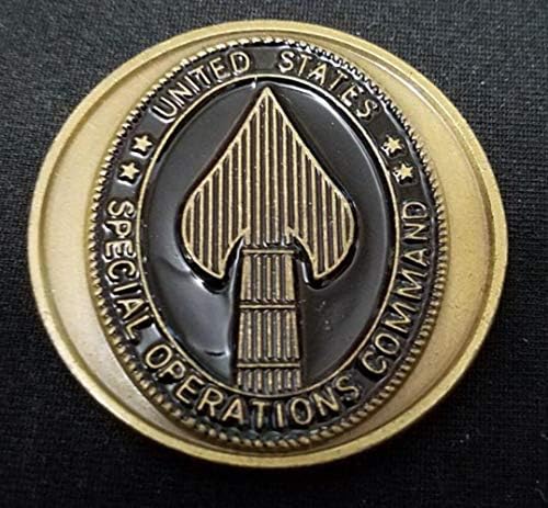 Başkomutan ABD Özel Harekat Komutanlığı CİNCUSSCOM CG Genel Henry Shelton Yuvarlak Mücadelesi Coin