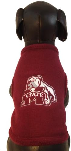NCAA Mississippi Eyalet Bulldogları Polar Polar Köpek Sweatshirt