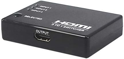 HDMI Switcher 3X1 Üç giriş ve Bir Çıkış 3 Kesim Bir 1080P TV Değiştirici