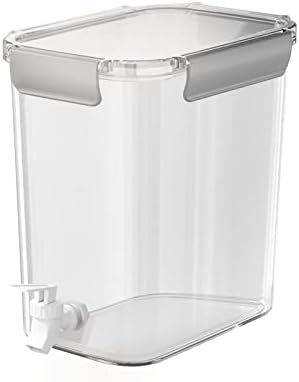 Buzdolabında Musluklu Soğuk Su Isıtıcısı Tıkaçlı Buzdolabında Buzlu İçecek Dispenseri Büyük Kapasiteli Soğuk Su Sürahisi