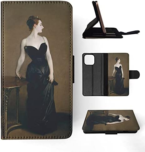 John Şarkıcı Sargent-Portre Madam X Sanat cüzdan kılıf telefon kılıfı Kapak için Apple iPhone 13 PRO MAX