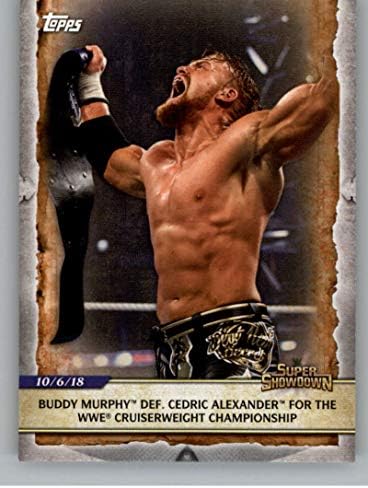 2020 Topps WWE Wrestlemania'ya Giden Yol 3 Buddy Murphy Güreş Ticaret Kartı