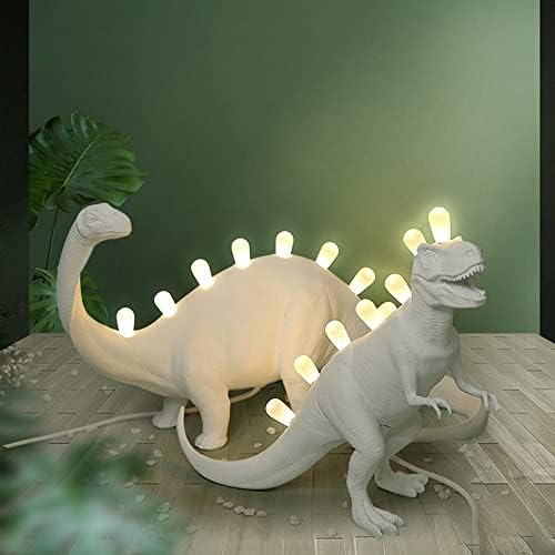 YHQSYKS yaratıcı hayvanlar masa lambaları çocuk odası Retro dinozor lamba dekorasyon ışık hayvan masa lambası okuma