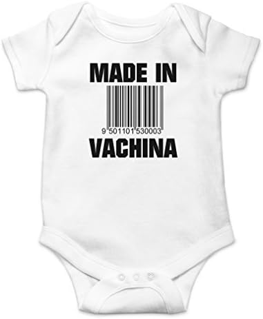 Vachina'da Yapılan AW Modası Sevimli Yenilik Komik Bebek Tek parça Bebek Bodysuit