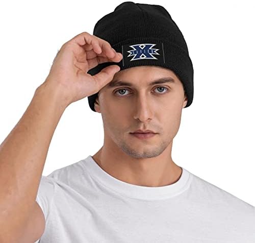 Parndeok Xavier Üniversitesi Unisex Yetişkin Örgü Örgü Şapka Kap Erkekler Kadınlar için Sıcak Rahat Şapka Kap
