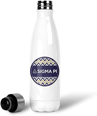 yunan hayatı.mağaza Sigma Pi Kardeşlik Paslanmaz Çelik Termos Su Şişesi 17 OZ (Sigma Pi 1)