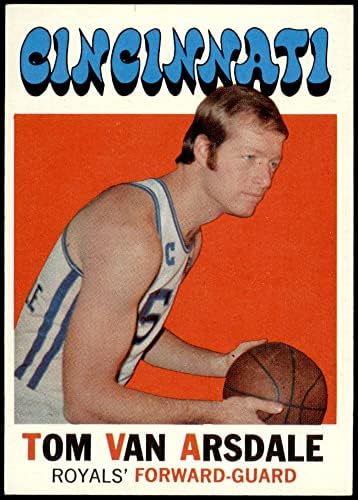1971 Topps 75 Tom Van Arsdale Cincinnati Royals-BskB (Basketbol Kartı) ESKİ/MT Royals-BskB Indiana