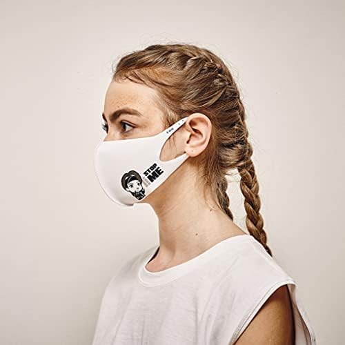 LOOKA TinyTAN BTS koruyucu moda yüz maskesi mikrofon damla Logosu moda maskesi esinlenerek