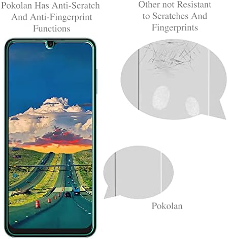 Pokolan [3-Pack] Samsung Galaxy için Tasarlanmış A13 5G Ekran Koruyucu Temperli Cam, Vaka Dostu, kabarcık Ücretsiz,