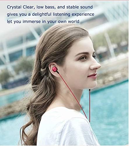 Kulak İçi Kulaklıklar, MR01 Rahat Dolaşmayan Şık Kablolu Kulak İçi Mikrofonlu Kulaklıklar, iPhone/iPod/Samsung/dizüstü/Bilgisayar