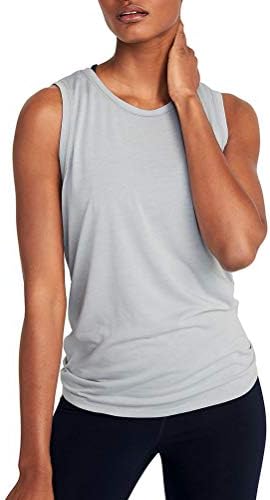 Kadınlar için Mıppo Egzersiz Üstleri Aç Geri Gömlek Yoga Atletik Üstleri Koşu Kas Tankı Üstleri