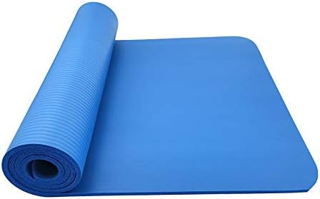 Genişletilmiş Kalınlaşmış Uzatılmış Ev Kaymaz NBR yoga matı Mat 183cm * 60cm * 1cm Yin Yoga Sahne