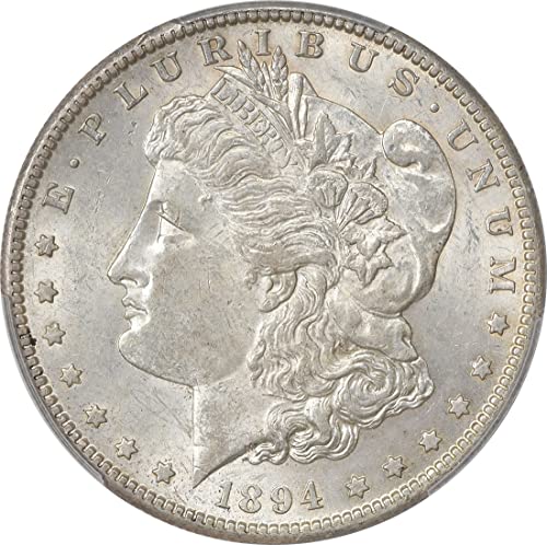 1894 S Morgan Doları, CAC Onaylı PCG'LER AU58