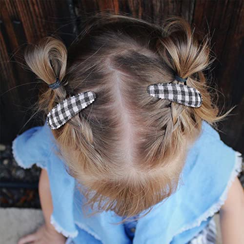 DEEKA 20 ADET Saç Klipleri Yürümeye Başlayan Kızlar için Çiçek Pamuk saç aksesuarları Leopar Sevimli Saç Klipleri