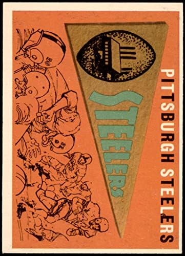1959 Topps 9 Steelers Flama Pittsburgh Steelers (Futbol Kartı) ESKİ Steelers