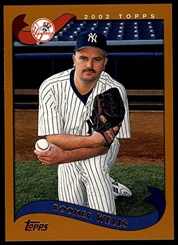 2002 Topps 80 T David Wells New York Yankees (Beyzbol Kartı) NM / MT Yankees