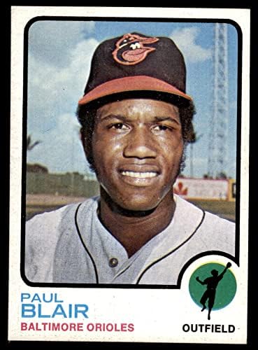 1973 Topps 528 Paul Blair Baltimore Orioles (Beyzbol Kartı) NM / MT Orioles