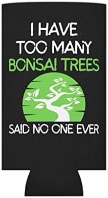 Bira Can Soğutucu Kol Komik Bonsai Ağacı Japon Koleksiyonu Gag Yenilik Bonsai Ağacı Sarcasm Japonya İnce Kutu