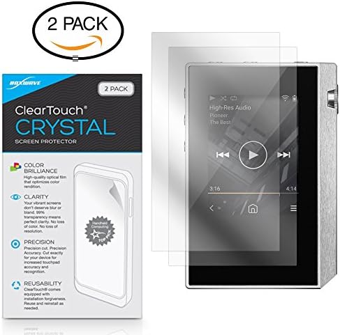 Pioneer XDP-30R ile Uyumlu BoxWave Ekran Koruyucu (BoxWave tarafından Ekran Koruyucu) - ClearTouch Crystal (2'li Paket),