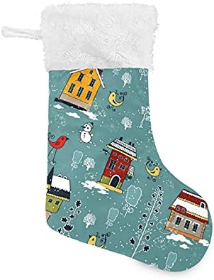 Kardan adam Noel Çorap Büyük Noel Çorap Noel Yemek Odası Ağacı Şömine Asılı Çorap Çorap Aile Tatil Sezonu için Parti