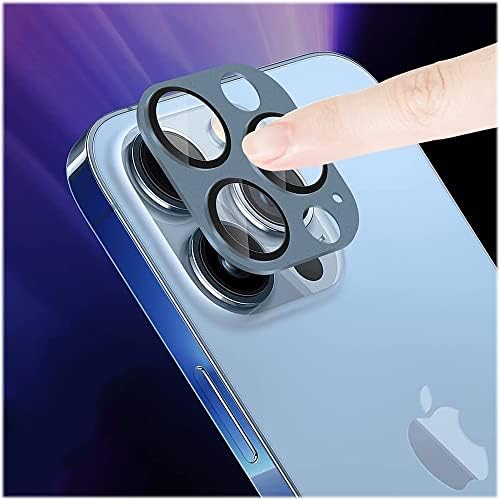 SaharaCase ZeroDamage FlexiGlass HD Kamera Lens Koruyucu [2'li Paket] Apple iPhone 13 Pro Max 6.7 ve iPhone 13 Pro