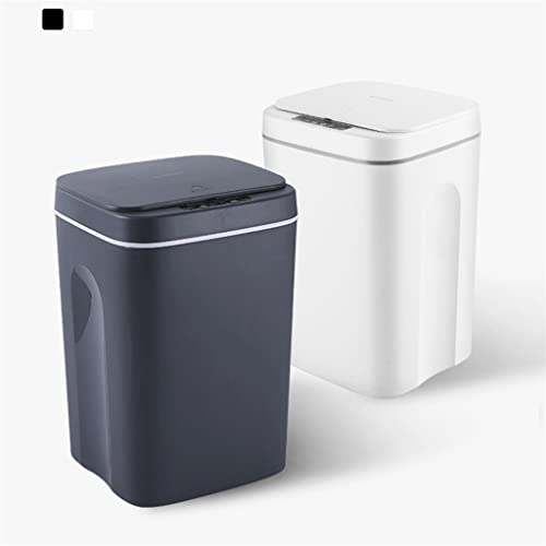DHTDVD Akıllı çöp tenekesi Otomatik sensörlü çöp kovası Sensörü Elektrikli çöp kutusu Ev çöp kutusu (Renk: D, Boyut: