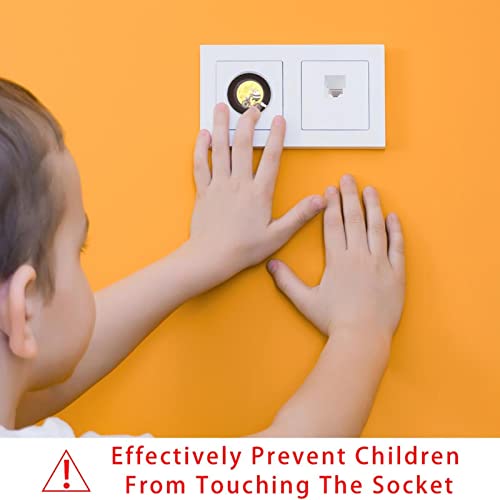 LAIYUHUA Çıkış Kapakları Bebek Prova (12 ve 24 Paket) Sabit Elektrik Fişi Koruyucu | Child Safety Plastic Outlet Covers