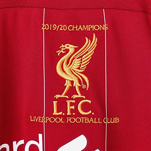 Yeni Denge 2019-2020 Liverpool Şampiyonlar Ev Futbolu Futbol Tişört Forması (Çocuklar)