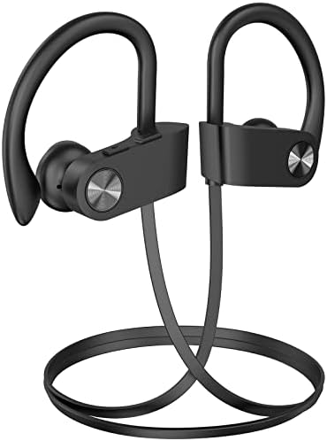 Hspro Bluetooth Kulaklıklar, kablosuz sporcu kulaklığı IPX7 Mic ile Su Geçirmez, Stereo Sweatproof kulak içi Kulaklık,