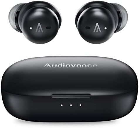 Audiovance IF501 Kulaklıklar, iPhone Android için Kablosuz Kulaklıklar Bluetooth Kulak Tomurcukları, ANC Gürültü Önleme,