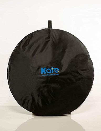 Kate 5x6.5ft(1. 5x2 m) Katlanabilir Zemin Saf Beyaz Siyah Katlanabilir Arka Büküm Flex Geri Dönüşümlü Pop up Fotoğraf