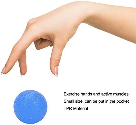 Parmak Egzersiz Topu Verimli 3 adet Dayanıklı El Egzersiz Sıkma Topları Stres Giderici Artrit El Kavrama Güçlendirme